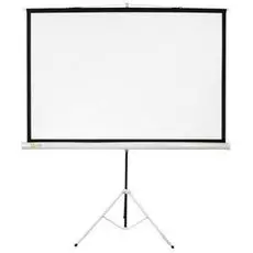 Экран Cactus CS-PST-180X180 Triscreen 1:1 напольный рулонный белый
