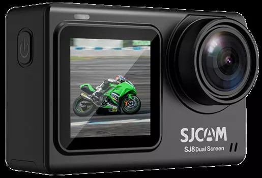 Экшн-камера SJCAM SJ8 DUALSCREEN видео до 4K, 60FPS, Sony IMX335, microSD до 128 гб, WiFi