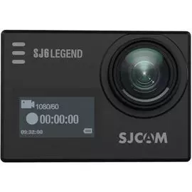Экшн-камера SJCAM SJ6 Legend видео до 4K/24FPS (интерполяция) Panasonic MN34120PA, экран основной сенсорный 2" LCD, экран фронтальный 1" LCD, microSD