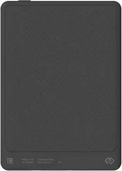 Электронная книга Digma A6 6" E-Ink Carta 758x1024 1.8Ghz 3072/32Gb/SD/microSDHC/подсветка дисплея, темно-серый