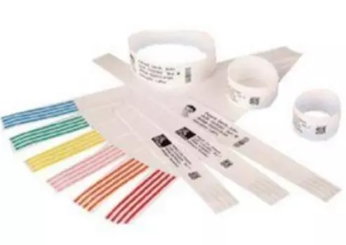 Этикетки -браслеты Zebra 10003852 Z-Band Direct со склейкой, 25х178 мм Child size (300 эт.)