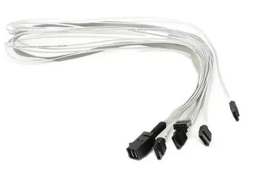 Кабель ACD MD-6705050-30 INT SFF8643-to-4*SATA+SB (HDmSAS-to-4*SATA+SideBand internal cable) 30cm