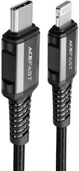 Кабель ACEFAST C1-01 USB Type-C/Lightning, 1.2м, чёрный