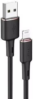 Кабель ACEFAST C2-02 USB Type-A/Lightning для подзарядки/передачи данных, чёрный
