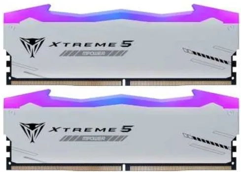 Модуль памяти DDR5 32GB (2*16GB) Patriot Memory PVXR532G60C30KM Viper Xtreme 5 PC5-48000 6000MHz CL30 1.35V XMP heatsink