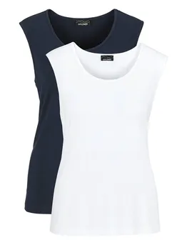 Топ Goldner, цвет marine blue/White
