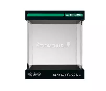 Dennerle NanoCube 20 - Нано-аквариум, 25х25х30 см, 20 л