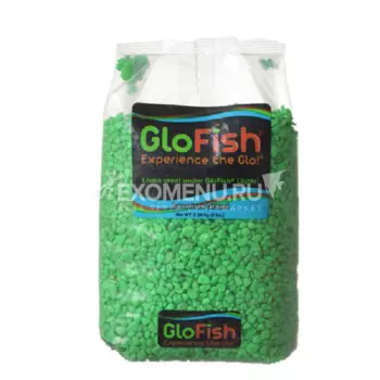 Грунт GloFish флуоресцирующий зеленый 2,268 кг