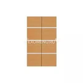 Дверки Ф-250 ALTUM 135/450/ ALTUM PANORAMIC 135/450 (бук) плита ЛДСП 16 мм, кромка ПВХ 0,45 мм, 2 шт.