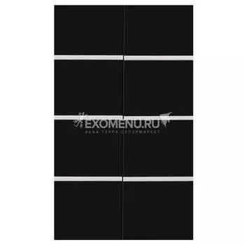 Дверки Ф-250 для подставки ALTUM 135/450/ ALTUM PANORAMIC 135/450 (чёрная шагрень) плита ЛДСП 16 мм,