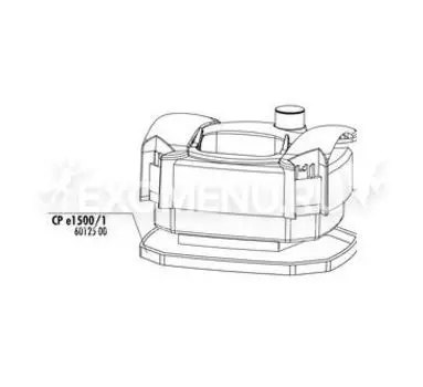 JBL CP e150x/190x pump head washer - Уплотнительная прокладка головы внешнего фильтра