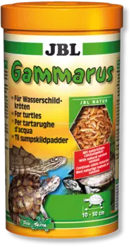 JBL Gammarus - Лакомство для водных черепах размером 10-50 см, 1 л (110 г)