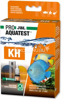 JBL ProAquaTest KH Carbonate Hardness - Экспресс-тест для определения карбонатной жёсткости пресной и морской воды