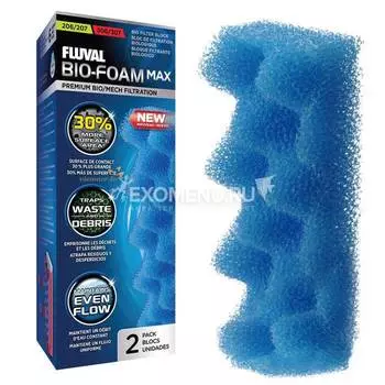Фильтрующая губка Bio Foam MAX для фильтров Fluval 207/307. A188 (H018820)