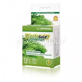 Dennerle Planta Gold 7 - Стимулятор роста для всех аквариумных растений в капсулах, 10 шт. на 500 л