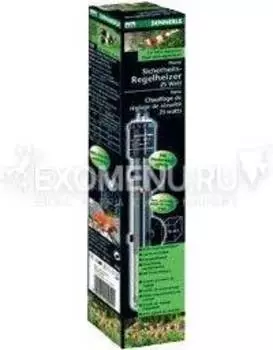 Dennerle Nano Heater 50 Вт - Погружной безопасный нагреватель с терморегулятором, для аквариумов 30-60 л