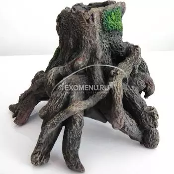 Грот для аквариума "Коряга" (12*12*8.5см)