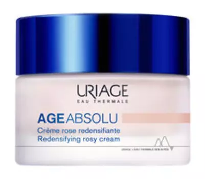 Восстанавливающий антивозрастной крем для лица Uriage Age Absolu Redensifying Rosy Cream