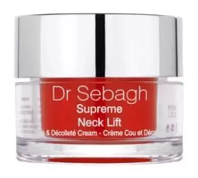 Восстанавливающий лифтинг-крем для шеи и облаcти декольте Dr Sebagh Supreme Neck Lift