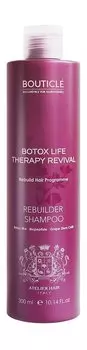 Восстанавливающий шампунь для химически поврежденных волос Bouticle Botox Life Therapy Revival Rebuilder Shampoo