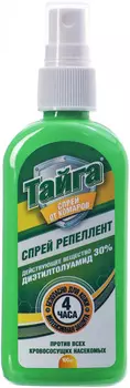 Спрей Дэта "Тайга" репеллентный от комаров 100мл