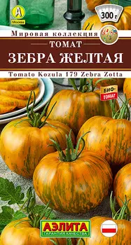 Томат "Аэлита" Зебра желтая 0,2г