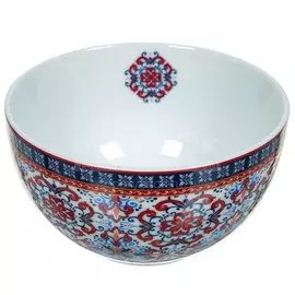 Салатник фарфор, круглый, 12 см, 0.42 л, Mauritania, Korall, B0947-A06948