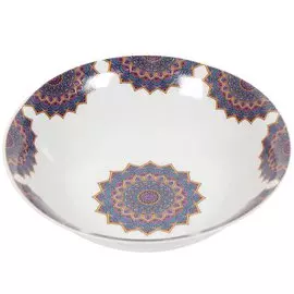 Салатник керамика, круглый, 18 см, 0.6 л, Восточная ночь, Daniks, 19-142
