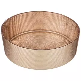 Салатник стекло, круглый, 16х5 см, 0.85 л, Shampain, Miracle, 339-016