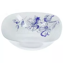 Салатник стеклокерамика, квадратный, 16 см, 0.4 л, Авиньон, Daniks, FFW65/X359