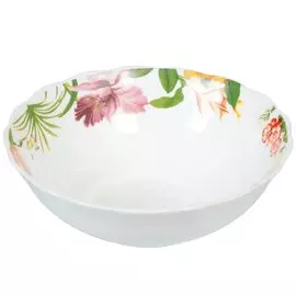 Салатник стеклокерамика, круглый, 15 см, Тропикана, Daniks, HW60