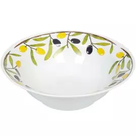 Миска керамика, круглая, 0.5 л, Оливки, Дулевский фарфор, 094272
