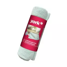 Салфетка бытовая для пола хлопок, 0.75х0.6 м, в рулоне, York, Зеленая, 022270