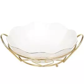 Салатник керамический, 895 мл, Снежная королева CLTBH-B0820TJ-A Korall
