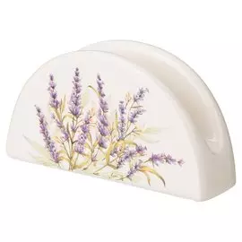 Салфетница керамика, 13.5х4х7 см, Agness, Душа Прованса, 358-2046
