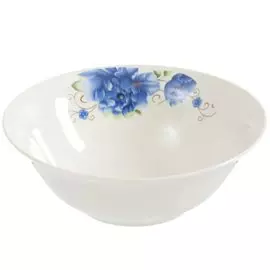 Салатник керамика, круглый, 15 см, 0.4 л, Мэджик Блю, Daniks