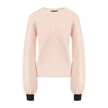 Пуловер из смеси вискозы и шерсти Emporio Armani