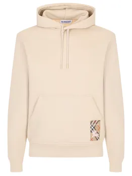 Худи хлопковое BURBERRY
