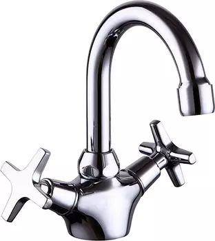 Смеситель для раковины Kaiser Crystal 28111 хром
