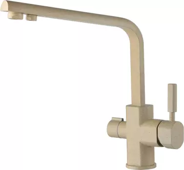 Смеситель Kaiser Decor для кухонной мойки, бежевый мрамор 40144-7 Ora