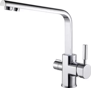 Смеситель для кухни Kaiser Decor 40144 с подключением к фильтру хром