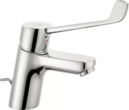 Смеситель для раковины Kludi Pure&Easy Care 372870565 для медицинских учреждений хром