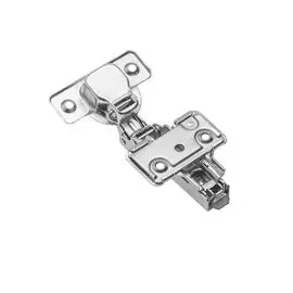 Петля SOLID PLUS полунакладная самозакрывающаяся, регулировка в 3 плоскостях, без еврошурупа