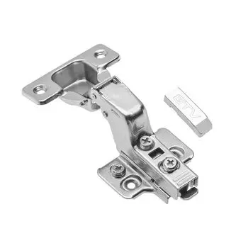 Петля SOLID PLUS внутренняя самозакрывающаяся, регулировка в 3 плоскостях, без еврошурупа