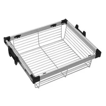 Корзина для белья 560x460x190 WW-KOSZ60-01, в модуль 600 мм, хром