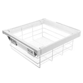 Корзина для белья ELITE WG-KOSZ60-10, в модуль 600 мм, белая