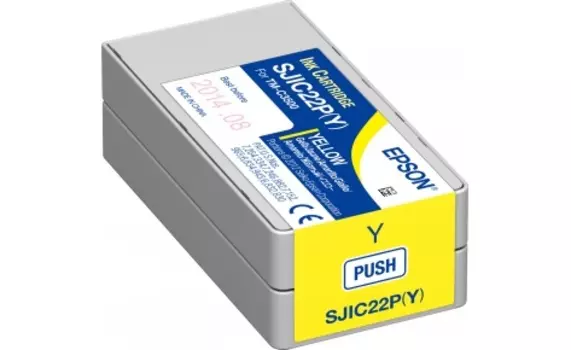 Картридж с желтыми чернилами SJIC22P(Y) (C33S020604)