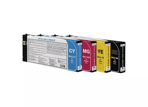 Картридж_Eco-Sol Max3 Cyan 220 мл (ESL5-CY)