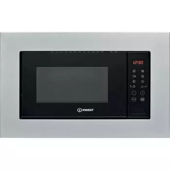 Микроволновая печь встраиваемая Indesit MWI 120 GX, цвет матовая сталь