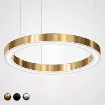 Подвесной светильник светодиодный Horizontal D80 Золото ImperiumLoft 40.1454-80